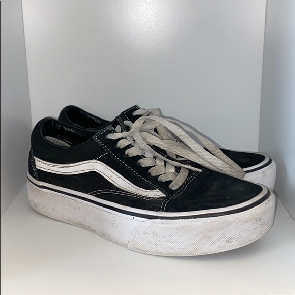 old skool platform shoes